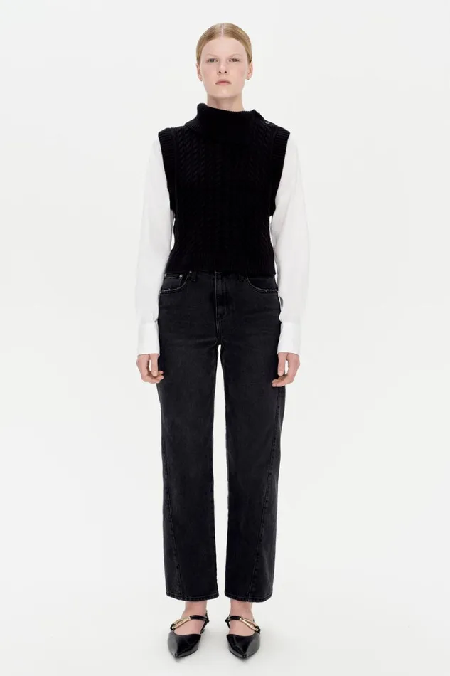 Women Linnea Pullover White Multi Jonathan Simkhai Tops and Bodysuits
