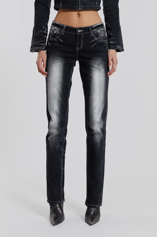 Women Low Rise Bootcut Jeans Jaded London CoOrds