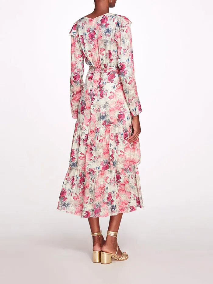 Women Marchesa Dresses Amber Ivory Multi
