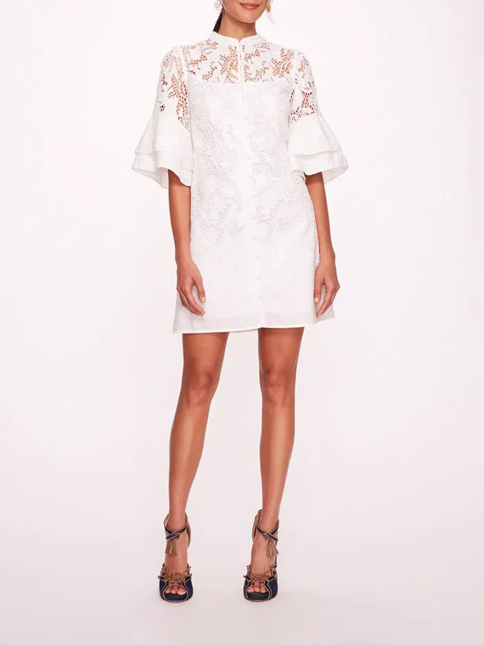 Women Marchesa Dresses Tiarella Ivory