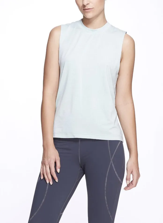 Women Marchesa Marchesa Active Mint Green Womens Workout Tank Top Mint
