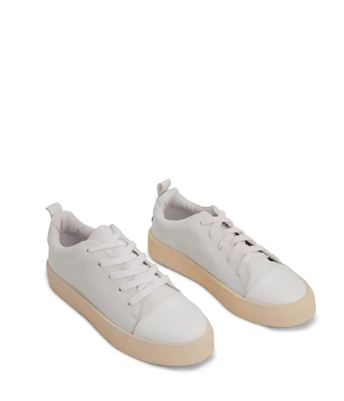 Women Marci Vegan Sneakers Whiyellow Matt and Nat Sneakers