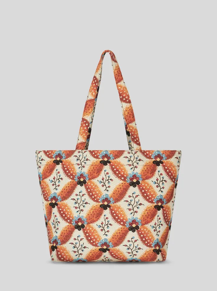 Women Medium Floral Soft Trotter Bag Etro Shopping Bags