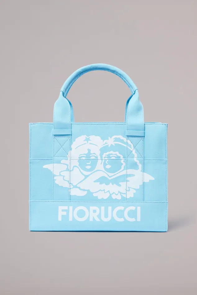 WomenMen Fiorucci Bags Angels Tote Bag Blue