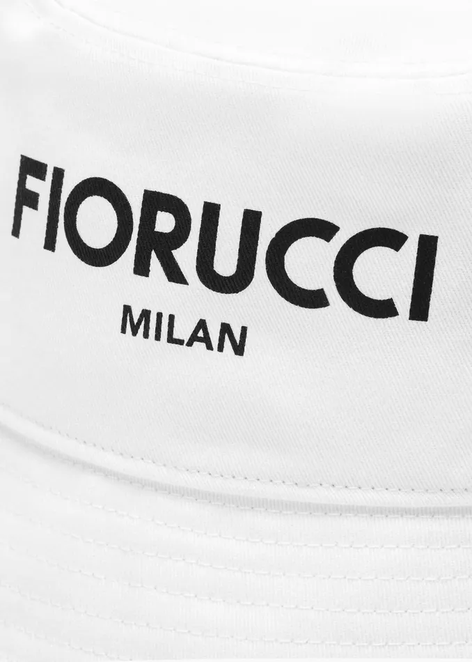 WomenMen Fiorucci Hats Milan Bucket Hat White WomenMen Fiorucci Hats Milan Bucket Hat White