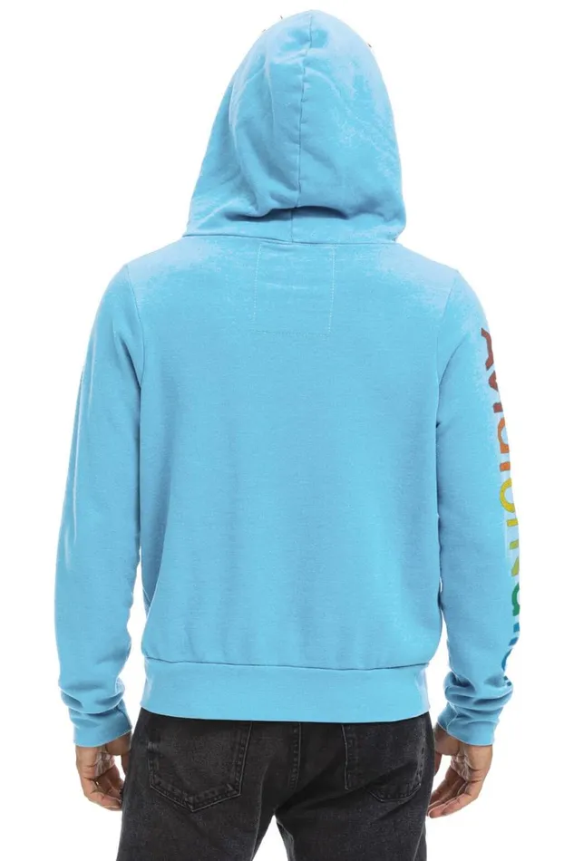 WomenMen Hoodies Aviator Nation Hoodie 8211 Sky