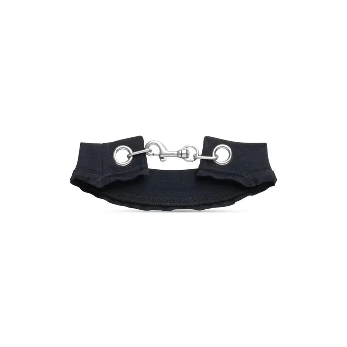 WomenMen Necklaces Balenciaga Collar Choker In Black Faded