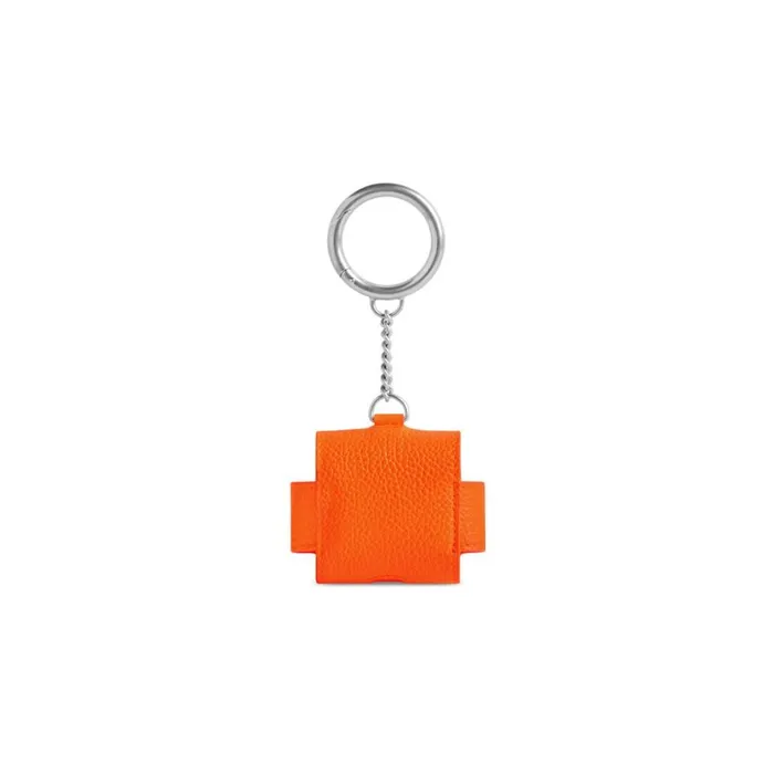 WomenMen Phone Accessories and Keyrings Balenciaga Cash Earpods Pro Holder In Fluo Orange