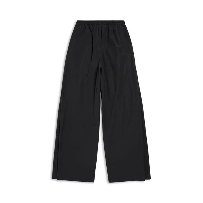 WomenMen Trousers Balenciaga Double Front Tracksuit Trousers In Black