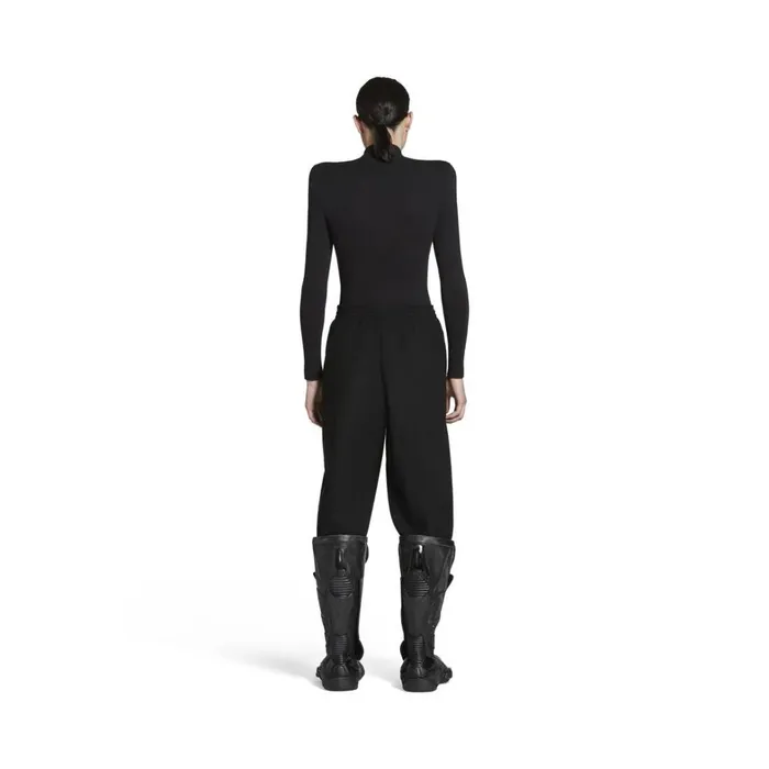 WomenMen Trousers Balenciaga Political Campaign Baggy Sweatpants In Black
