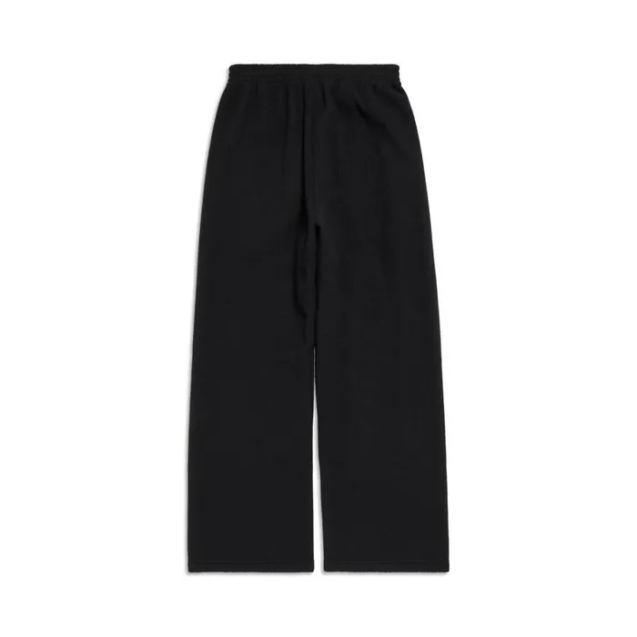 WomenMen Trousers Balenciaga Political Campaign Baggy Sweatpants In Black