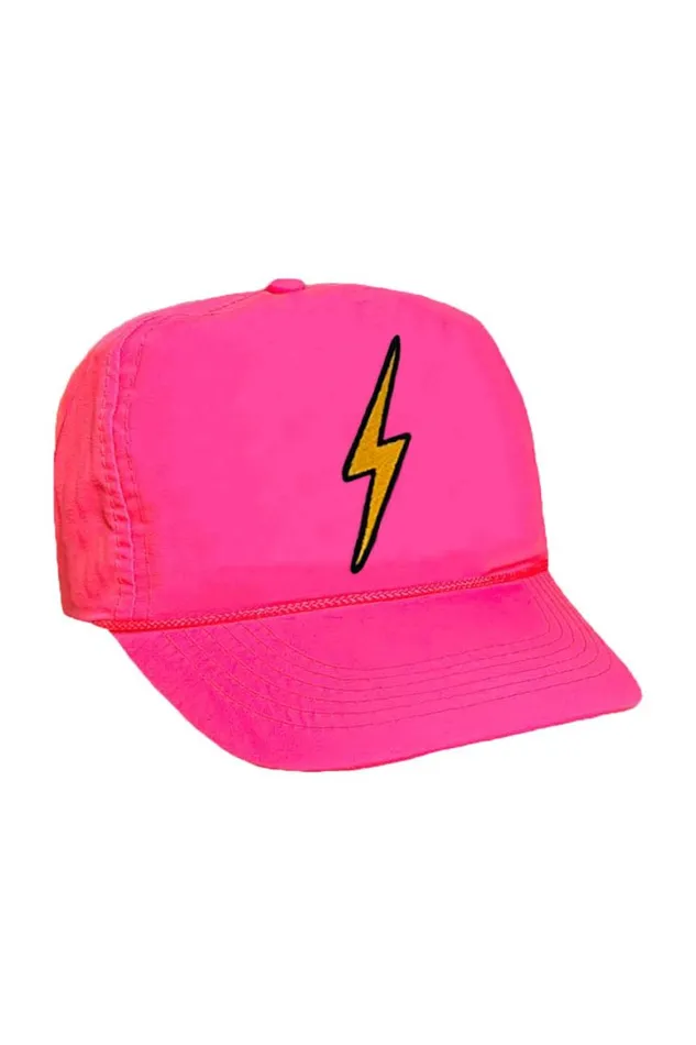 WomenMen Trucker Hats Aviator Nation Bolt Vintage Nylon Trucker Hat