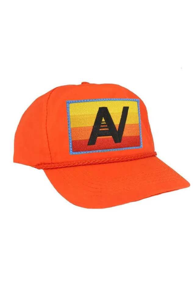 WomenMen Trucker Hats Aviator Nation Logo Rainbow 8211 Vintage Nylon Trucker Hat