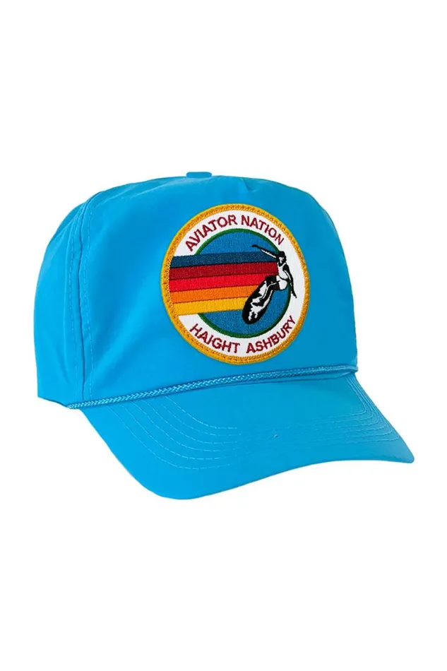WomenMen Trucker Hats Aviator Nation Signature Haight Ashbury Vintage Nylon Trucker Hat