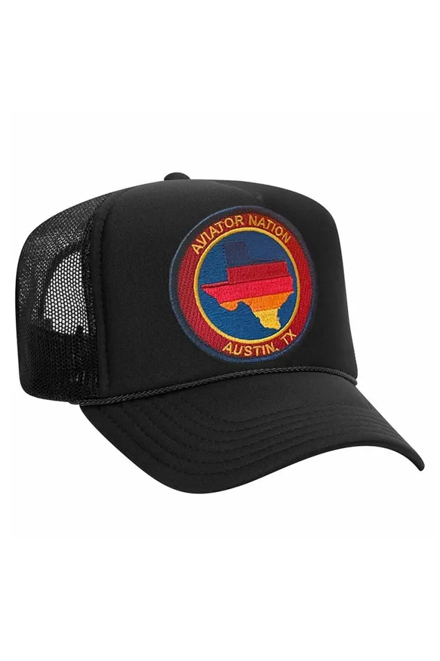 WomenMen Trucker Hats Aviator Nation Texas Trucker Hat