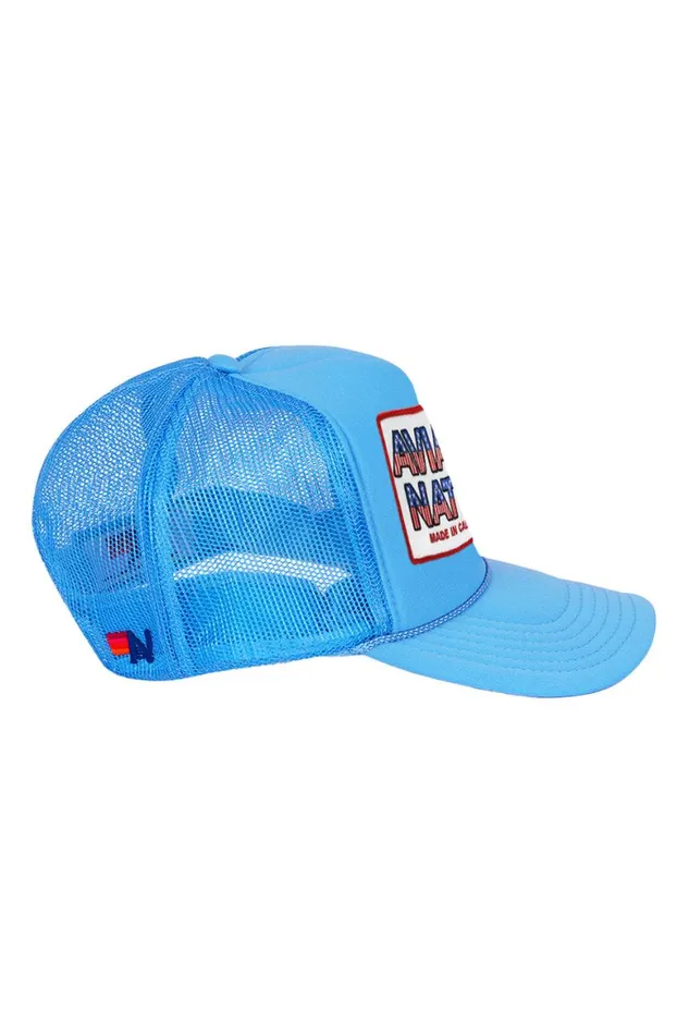 WomenMen Trucker Hats Aviator Nation Usa Patriotic Vintage Trucker Hat