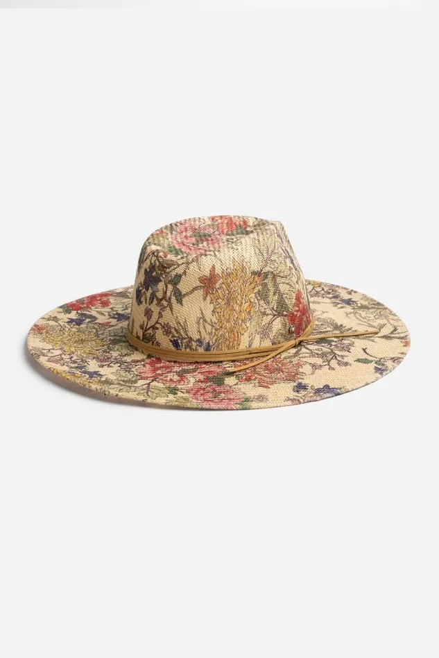 Women METALLI BEACH HAT Natural Johnny Was Hats Women METALLI BEACH HAT Natural Johnny Was Hats