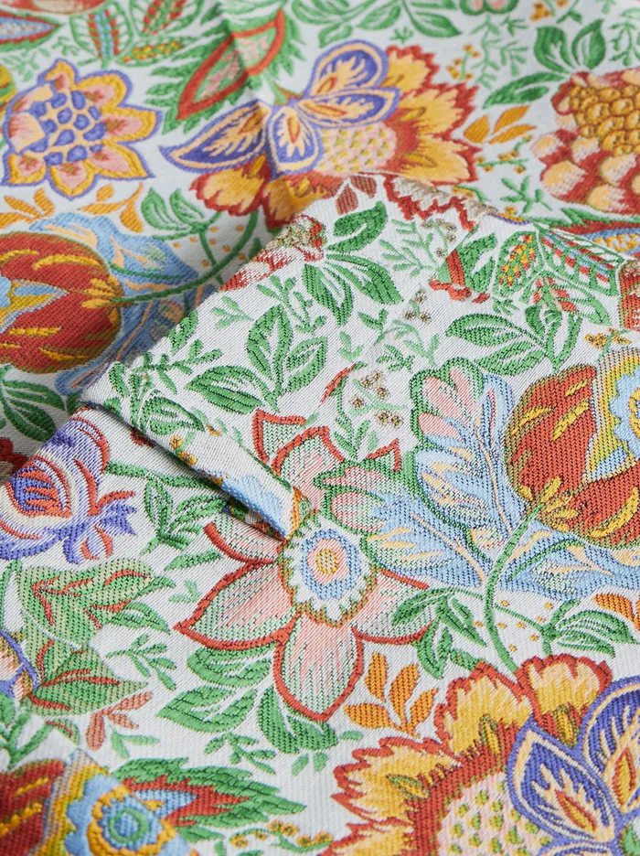 Women Multicoloured Bouquet Cigarette Trousers Etro Trousers