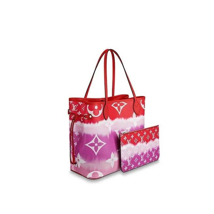 Women Neverfull Bag Louis Vuitton Louis Vuitton M45127 Lv Escale Neverfull MM 8211 Louis Vuitton Handbag Store