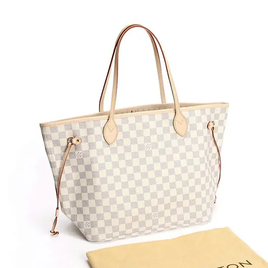 Women Neverfull Bag Louis Vuitton Louis Vuitton N51107 Neverfull MM Shoulder Bag Damier Azur Canvas 8211 Louis Vuitton Handbag Store Women Neverfull Bag Louis Vuitton Louis Vuitton N51107 Neverfull MM Shoulder Bag Damier Azur Canvas 8211 Louis Vuitton Handbag Store