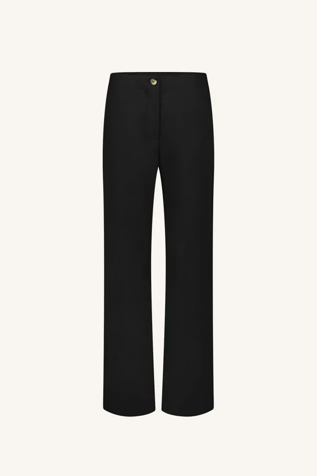Women Odin Classy Pants Jet Black Bybar Trousers