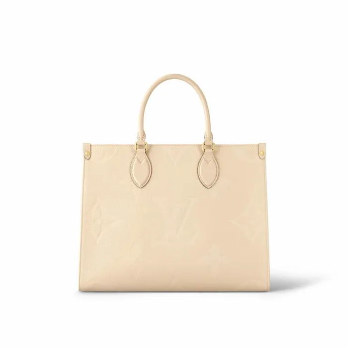 Women Onthego Bag Louis Vuitton Louis Vuitton OnTheGo MM M46531 Crme Beige 8211 Louis Vuitton Handbag Store