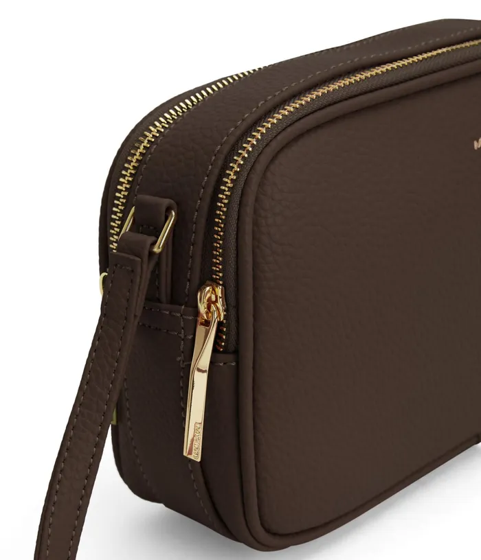 Women Pair Vegan Crossbody Bag 8211 Purity Chocolate Matt and Nat Crossbody