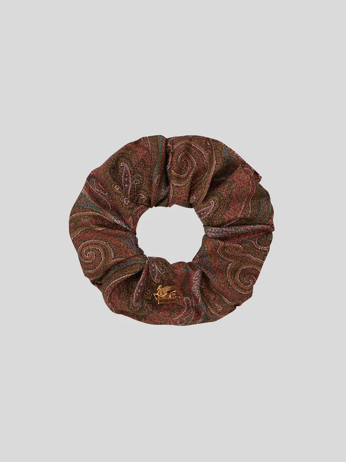 Women Paisley Scrunchie With Pegaso Etro Hair Accessories