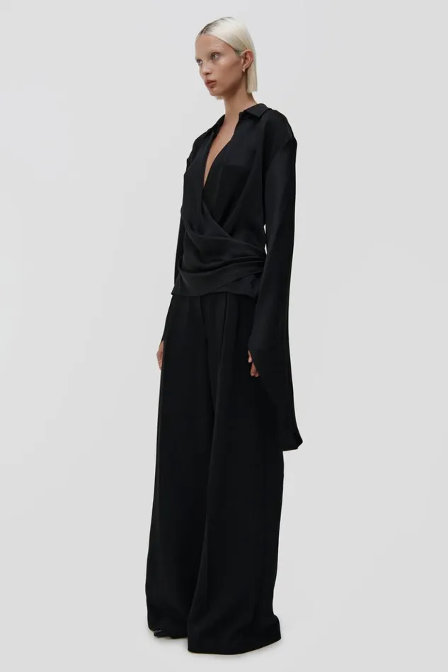 Women Paradisa Top Black Jonathan Simkhai Tops and Bodysuits