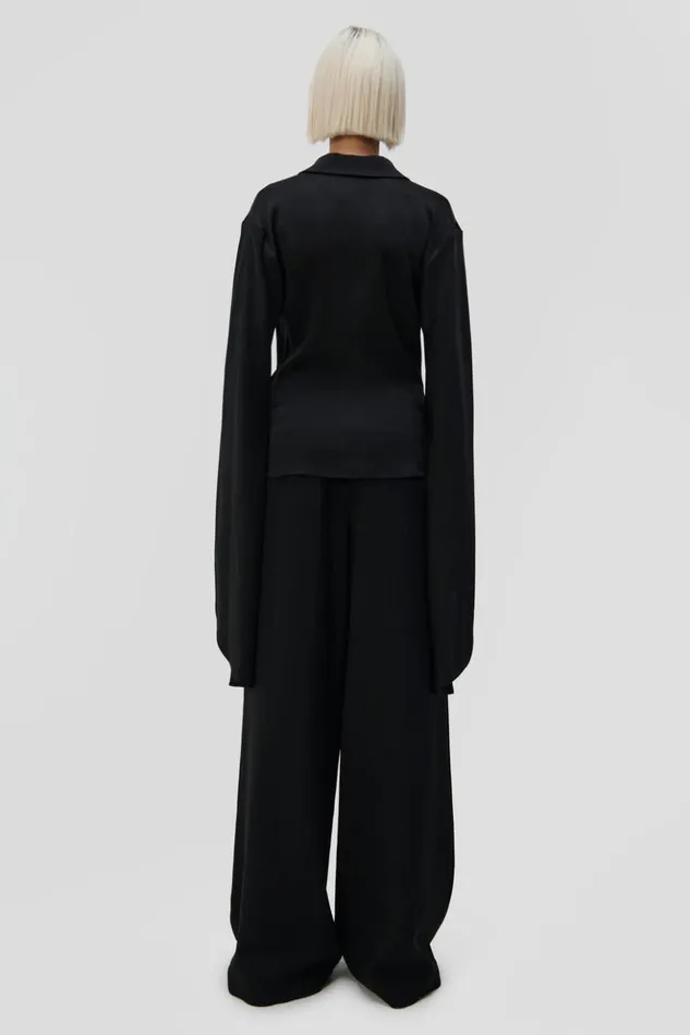 Women Paradisa Top Black Jonathan Simkhai Tops and Bodysuits