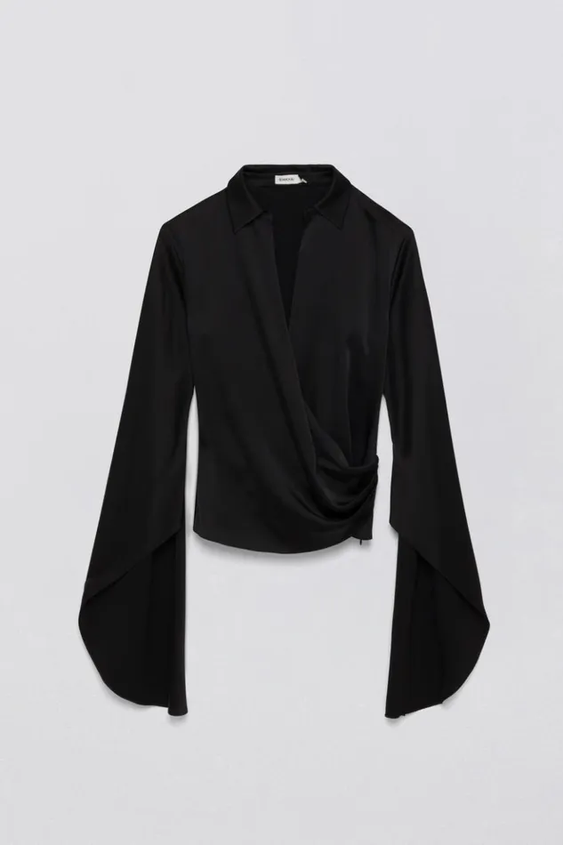 Women Paradisa Top Black Jonathan Simkhai Tops and Bodysuits