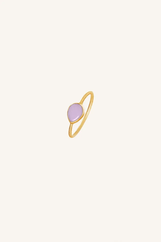 Women PD MINIMAL RING Old Pink Bybar Jewellery Women PD MINIMAL RING Old Pink Bybar Jewellery