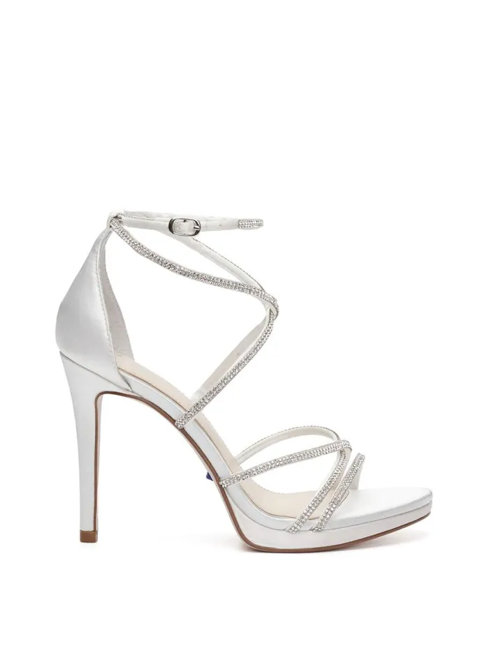 Women Platforms Jessica Simpson Jaeya High Heel In White