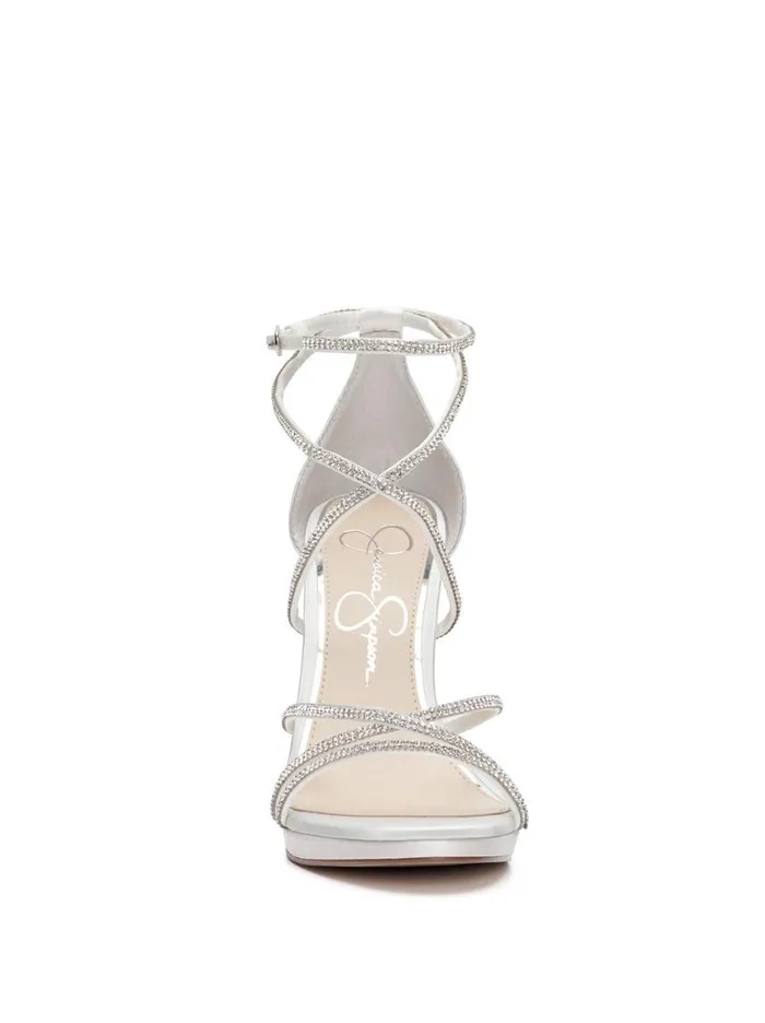 Women Platforms Jessica Simpson Jaeya High Heel In White
