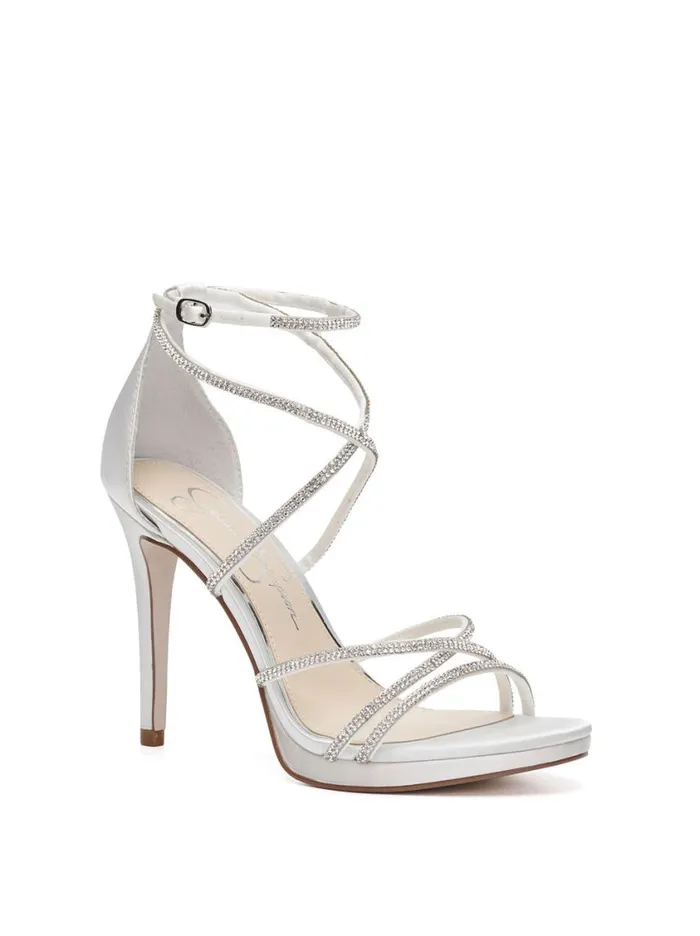Women Platforms Jessica Simpson Jaeya High Heel In White
