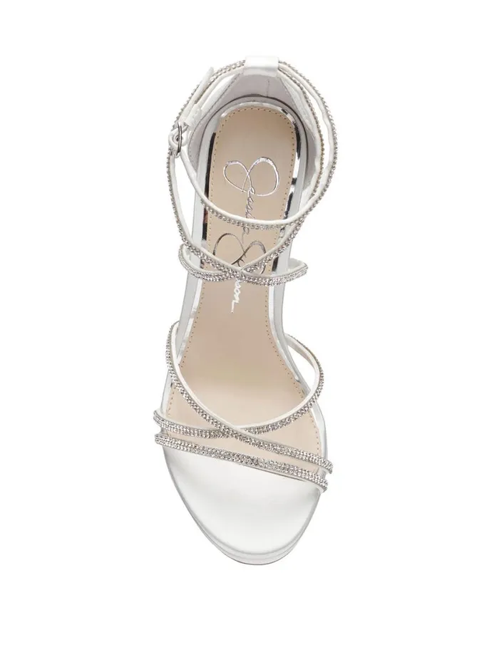 Women Platforms Jessica Simpson Jaeya High Heel In White