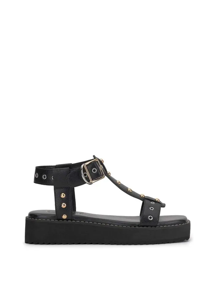 Women Platforms Jessica Simpson Janer Studded Sandal In Black
