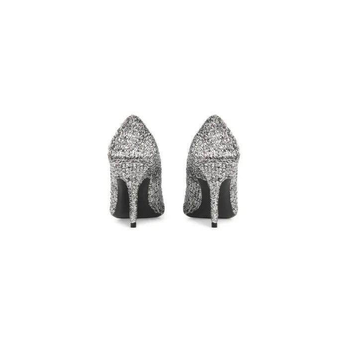Women Pumps and Heels Balenciaga Square Knife 80mm Pump In Silver