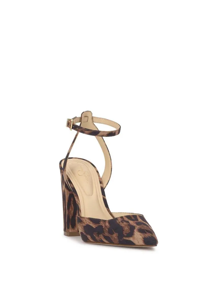 Women Pumps Jessica Simpson Nazela Pump In Leopard