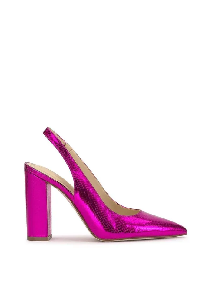 Women Pumps Jessica Simpson Noula Slingback Pointed Toe Pump In Pink