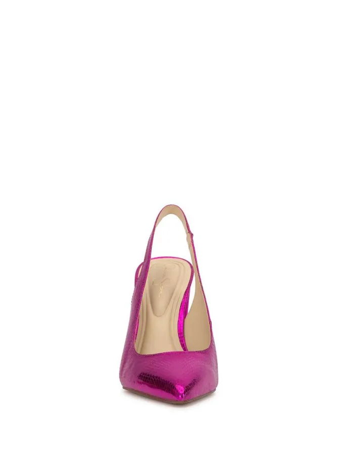 Women Pumps Jessica Simpson Noula Slingback Pointed Toe Pump In Pink
