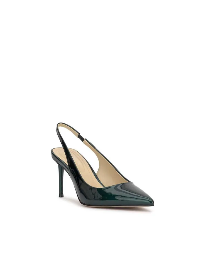 Women Pumps Jessica Simpson Souli Sling Back Heel In Dark Teal