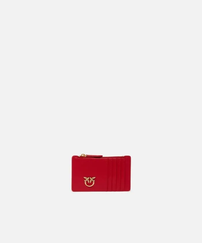 Women Purses Pinko Zipped Card Holder Redantiquegold