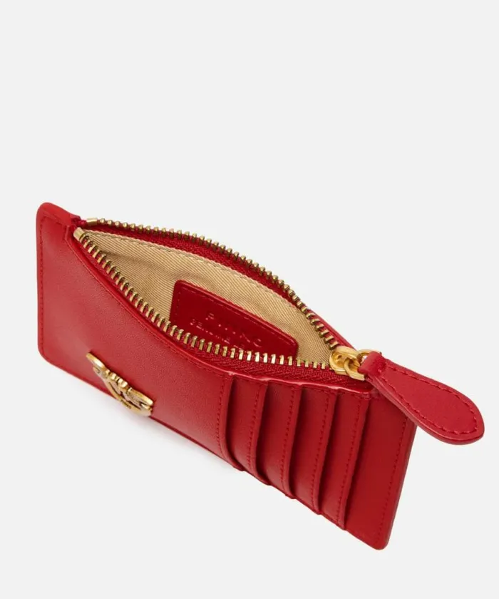 Women Purses Pinko Zipped Card Holder Redantiquegold Women Purses Pinko Zipped Card Holder Redantiquegold