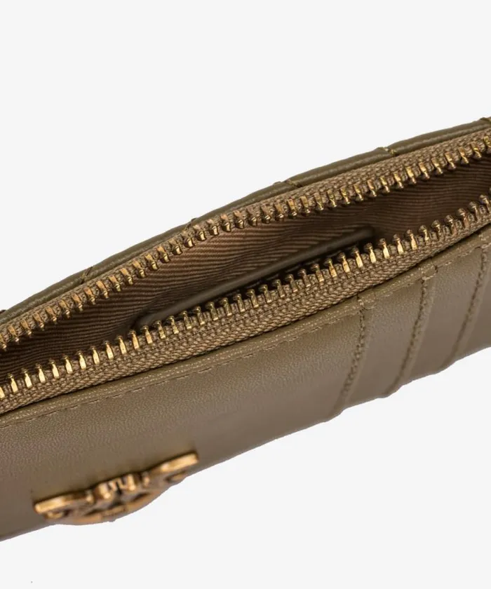 Women Purses Pinko Zipped Chevronpatterned Card Holder Plantationantiquegold Women Purses Pinko Zipped Chevronpatterned Card Holder Plantationantiquegold