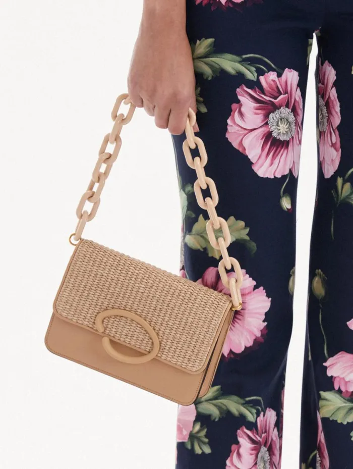 Women Raffia Woven O Pochette Natural Oscar De La Renta Handbags Women Raffia Woven O Pochette Natural Oscar De La Renta Handbags