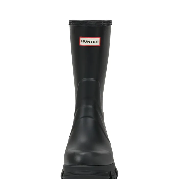 Women Rain Boots Hunter Boots Micah Lug Sole Waterproof Rain Boots Black Women Rain Boots Hunter Boots Micah Lug Sole Waterproof Rain Boots Black