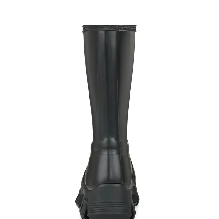 Women Rain Boots Hunter Boots Micah Lug Sole Waterproof Rain Boots Black Women Rain Boots Hunter Boots Micah Lug Sole Waterproof Rain Boots Black