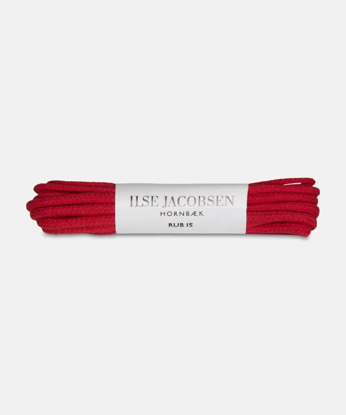 Women Rainboots Accessories Ilse Jacobsen Laces For Rub15 8211 Red