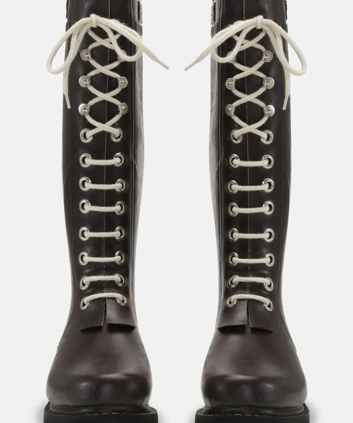 Women Rainboots Long Ilse Jacobsen Long Rubber Boots 8211 Ganache